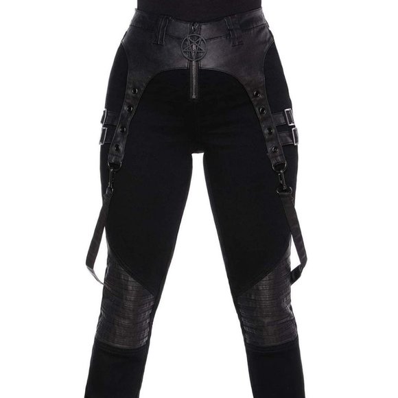 Killstar Outshined Black Denim Jeans - S - Picture 1 of 2